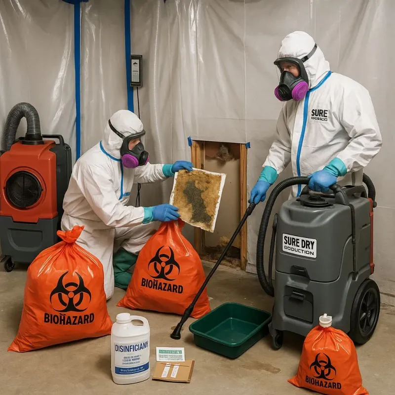 Contaminated Water Handling Protocols process in Panora, IA
